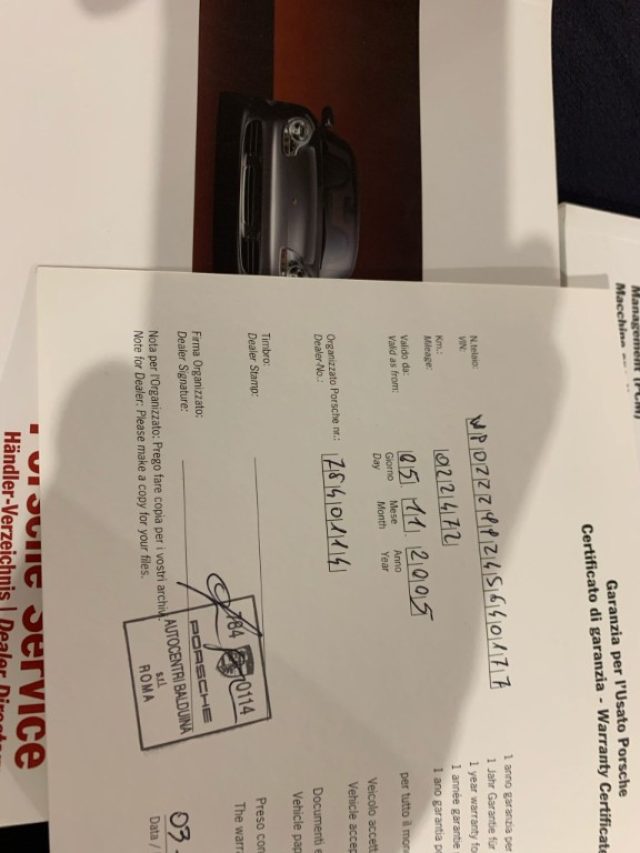 PORSCHE 911 usata, con Interni in pelle