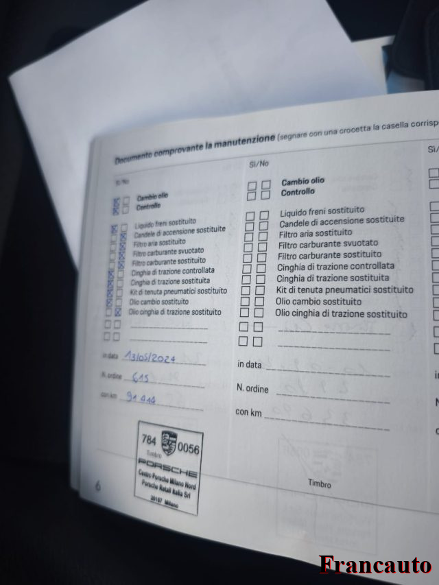 PORSCHE 992 usata, con Immobilizzatore elettronico