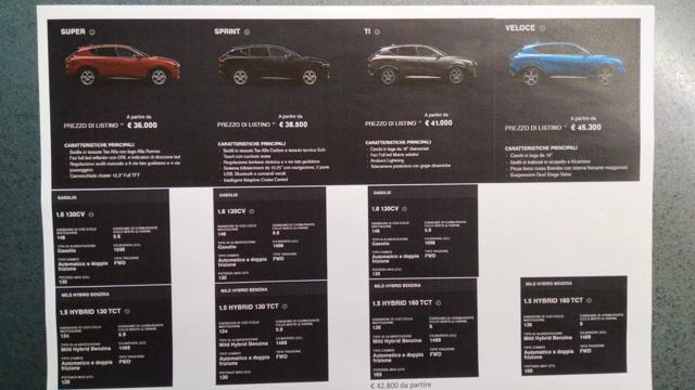 ALFA ROMEO Tonale usata, con Bracciolo