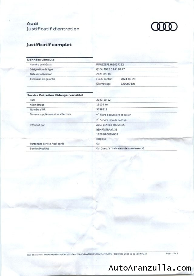 AUDI Q3 usata, con Controllo elettronico della corsia