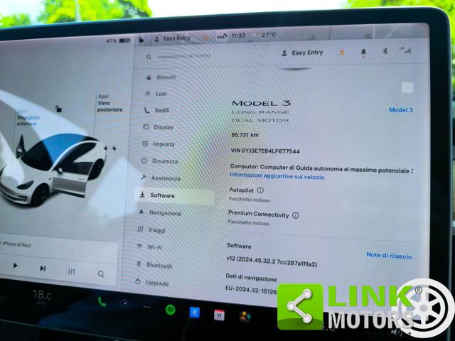TESLA Model 3 usata, con Sedili riscaldati