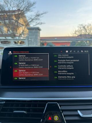 BMW 530 usata, con Park Distance Control