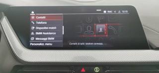 BMW 118 usata, con Android Auto