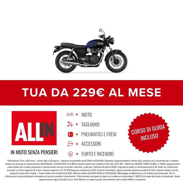 TRIUMPH Bonneville T100 usata 1