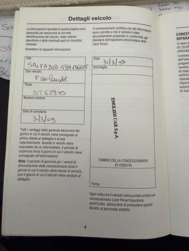 LAND ROVER Freelander usata, con Fendinebbia