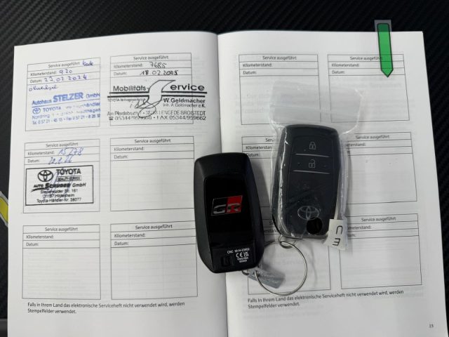 TOYOTA Yaris usata, con Cronologia tagliandi