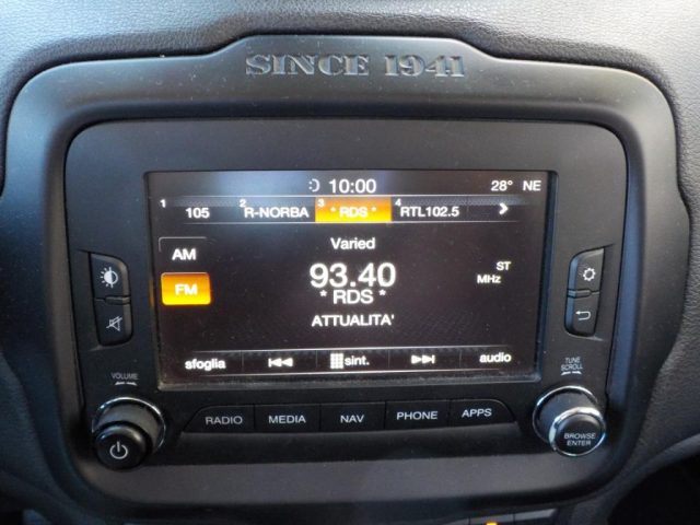 JEEP Renegade usata, con Controllo elettronico della corsia