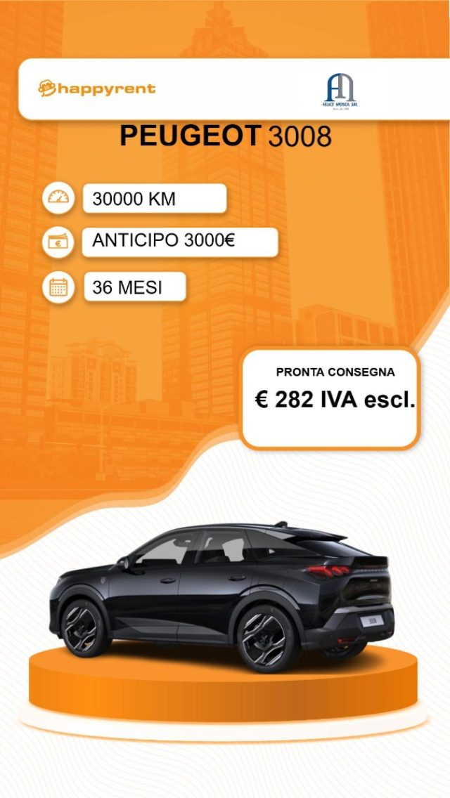 PEUGEOT 3008 usata, con ABS