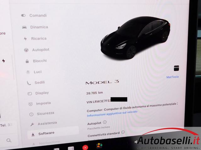 TESLA Model 3 usata, con Autoradio