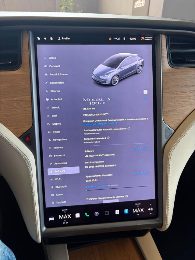 TESLA Model X usata, con Climatizzatore