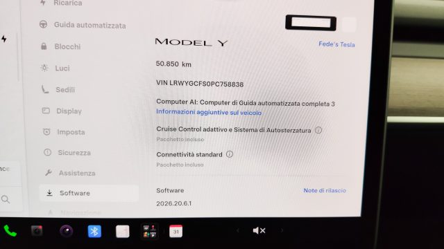 TESLA Model Y usata, con Cronologia tagliandi