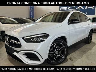 MERCEDES-BENZ GLA 200 d Autom. AMG Premium Plus NIGHT/64 COLORI/TELEC