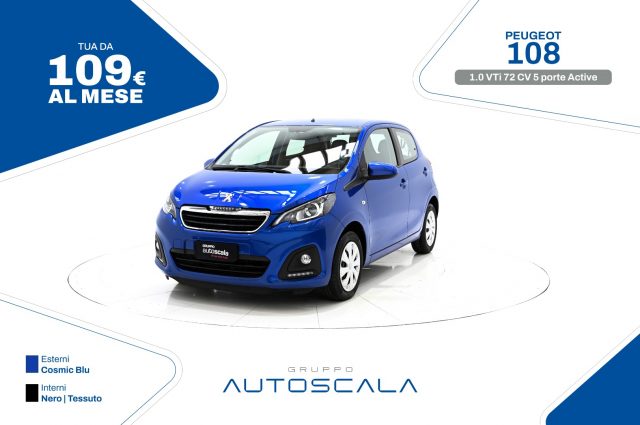 PEUGEOT 108 usata, con ABS