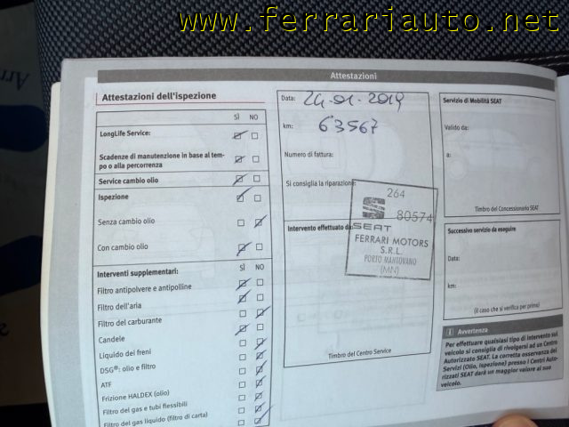 SEAT Leon usata, con Touch screen