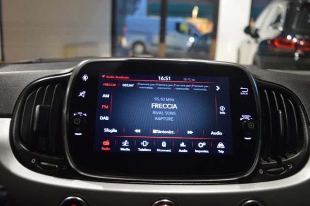 FIAT 500 usata, con Touch screen