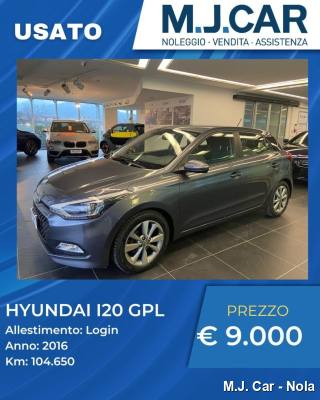 HYUNDAI i20 1.2 5 porte GPL Login