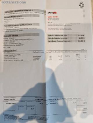 RENAULT Captur usata, con Hill holder