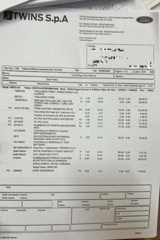 FORD Kuga usata, con Climatizzatore