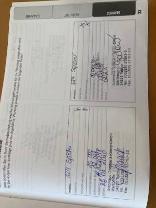 FIAT 124 Spider usata, con Sistema di navigazione