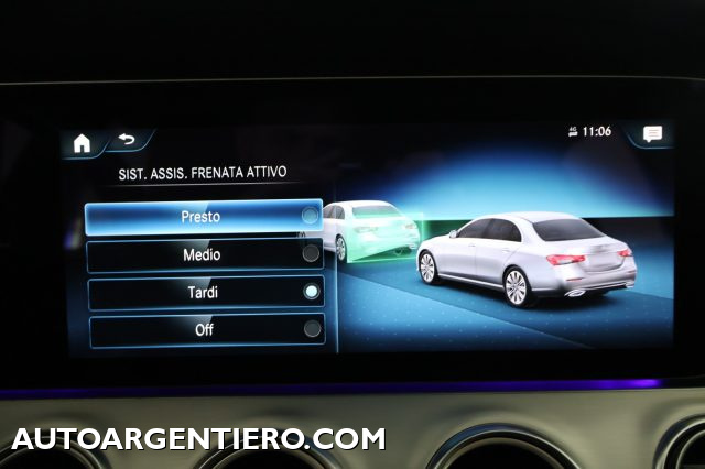 MERCEDES-BENZ E 200 usata, con Sedili sportivi