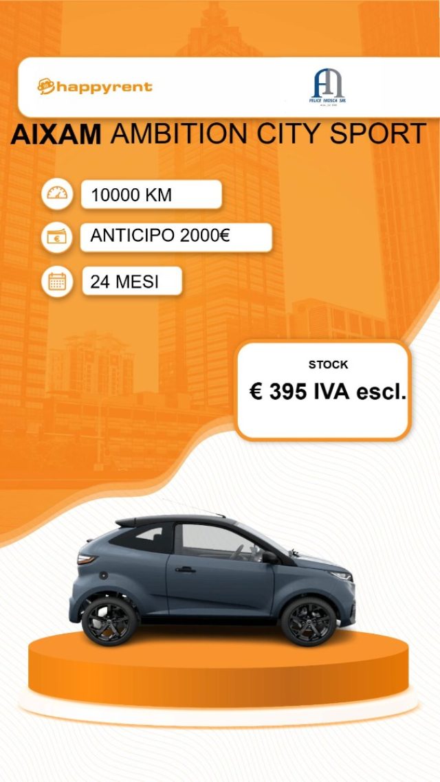 AIXAM City usata, con Cerchi in lega