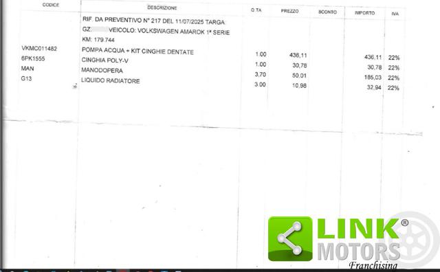 VOLKSWAGEN Amarok usata 44