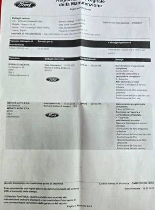 FORD Kuga usata, con Sistema di navigazione