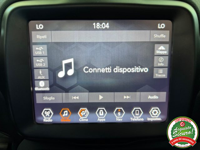 JEEP Renegade usata, con Portapacchi
