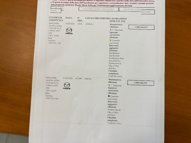 MAZDA 2 usata, con Sensori di parcheggio posteriori