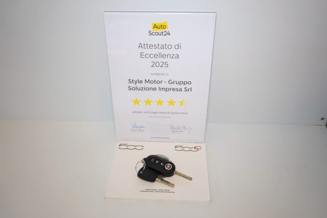 FIAT 500 usata, con Touch screen