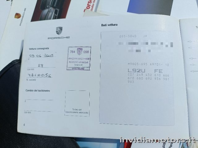 PORSCHE 997 usata, con Cronologia tagliandi
