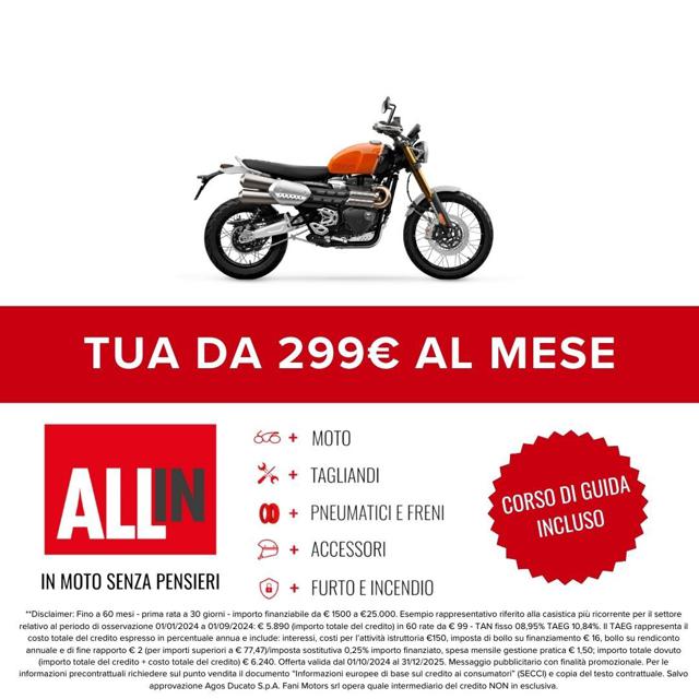 TRIUMPH Scrambler usata 1
