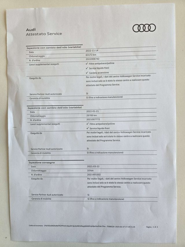 AUDI A1 usata, con Servosterzo