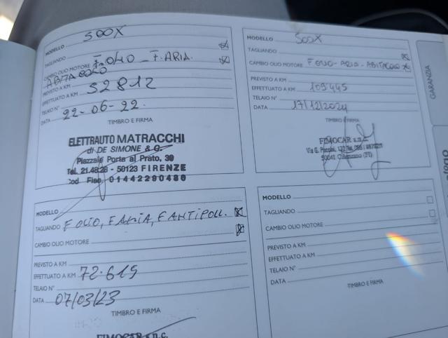 FIAT 500X usata, con Volante in pelle