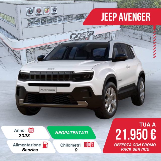 JEEP Avenger usata, con ABS