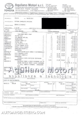 TOYOTA Land Cruiser usata, con Fari di profondità antiabbagliamento
