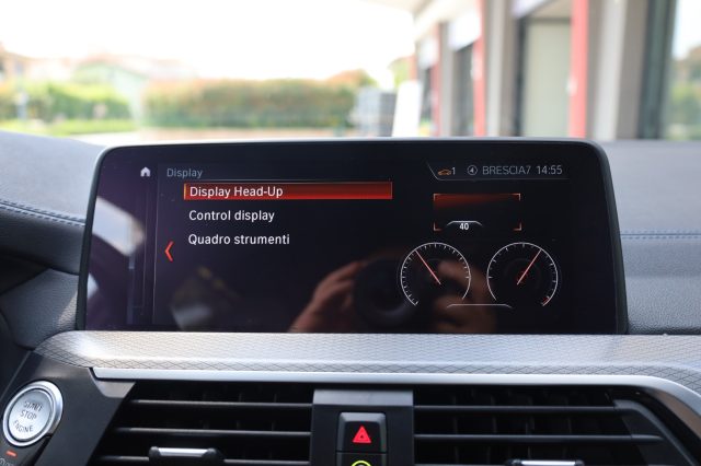 BMW X3 M usata, con Head-up display