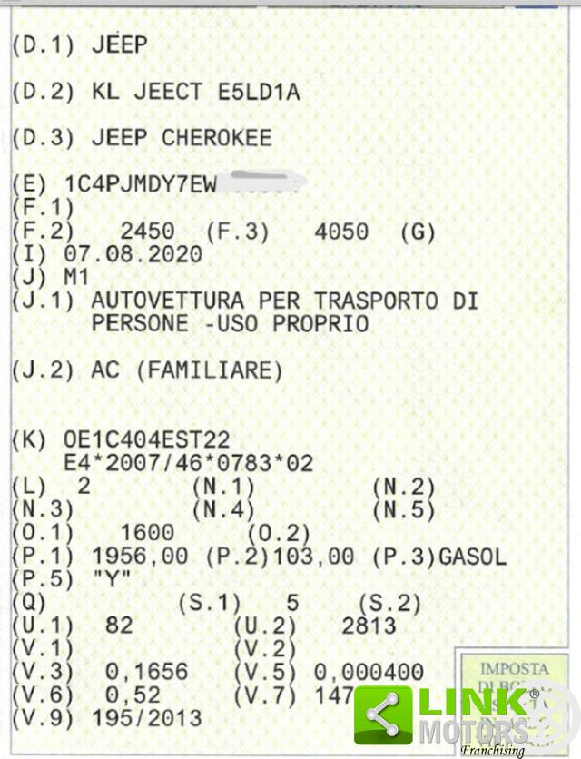 JEEP Cherokee usata 39