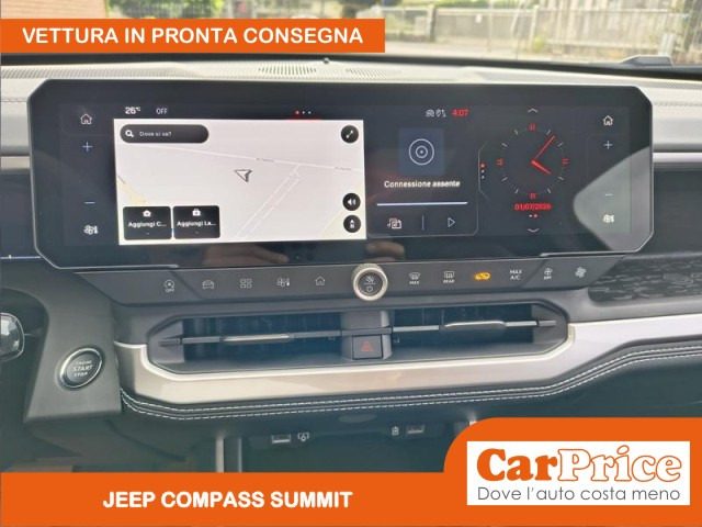 JEEP Compass usata, con Sistema di navigazione