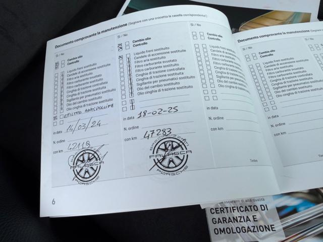 PORSCHE Cayman usata, con Monitoraggio pressione pneumatici