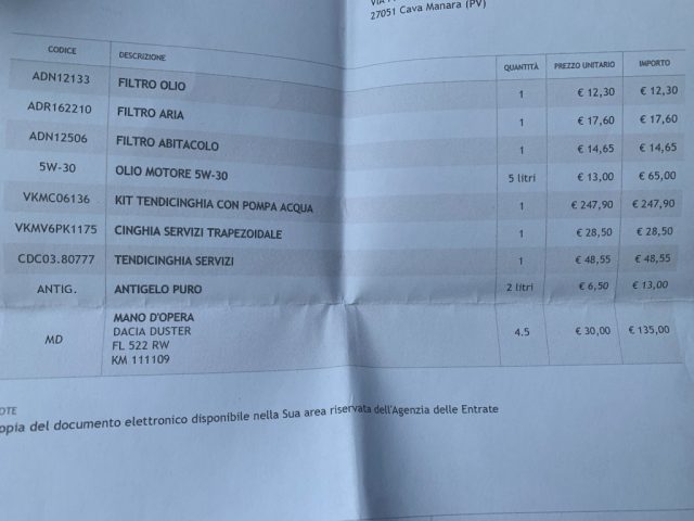 DACIA Duster usata, con Touch screen