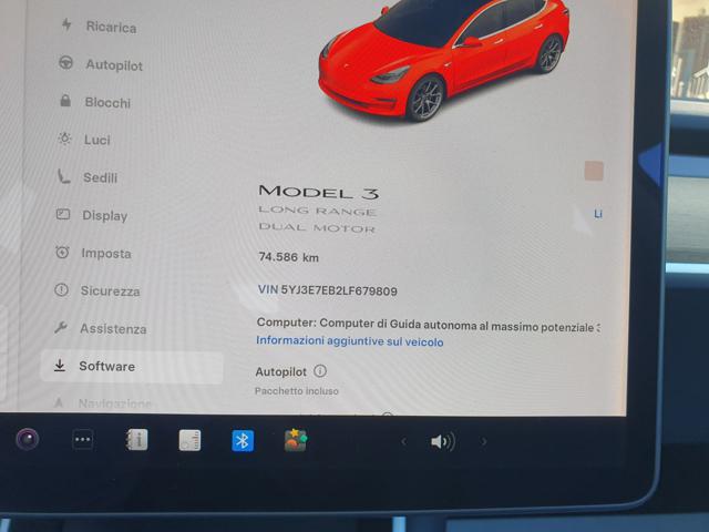TESLA Model 3 usata, con Regolazione elettrica sedili