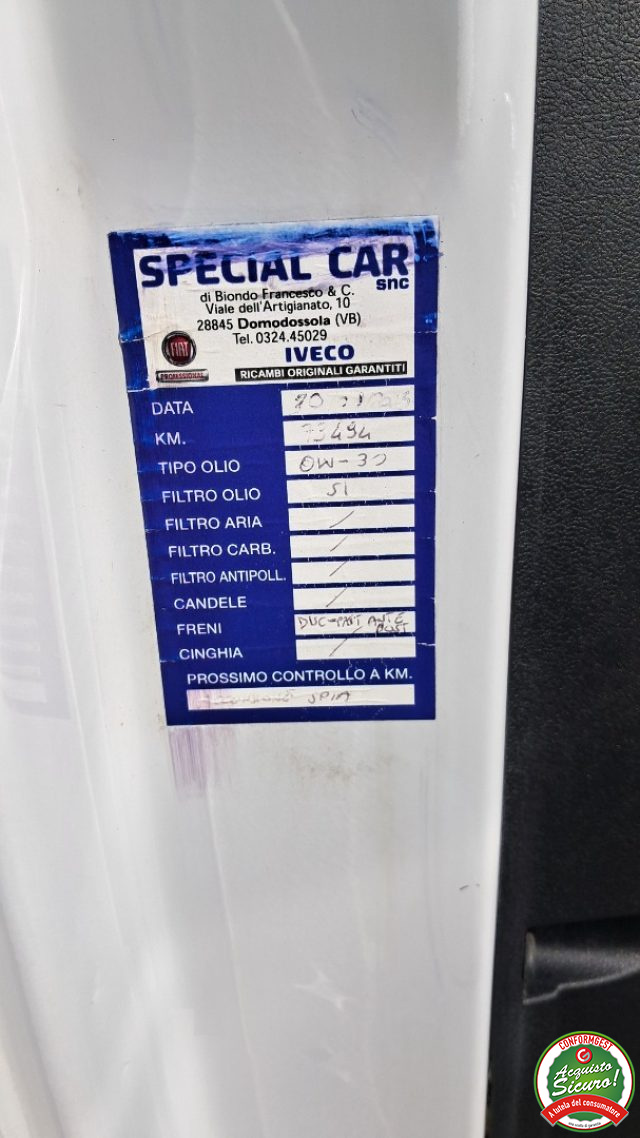 FIAT Ducato usata, con Climatizzatore