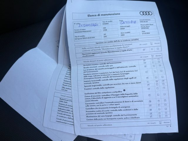AUDI A3 usata, con Immobilizzatore elettronico