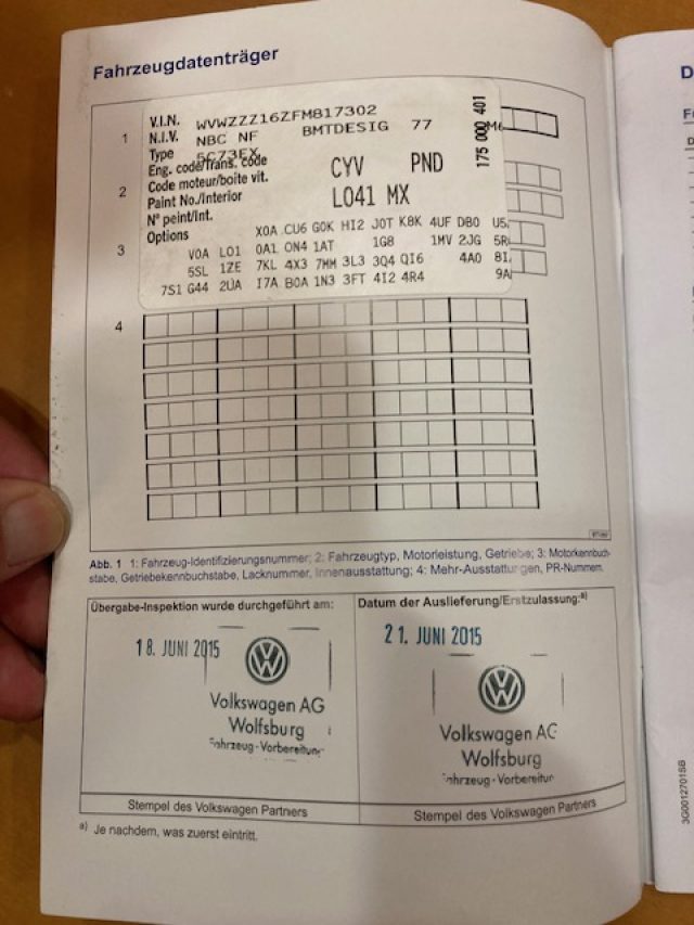 VOLKSWAGEN Maggiolino usata, con Sensori di parcheggio anteriori