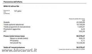 BMW X2 usata 48