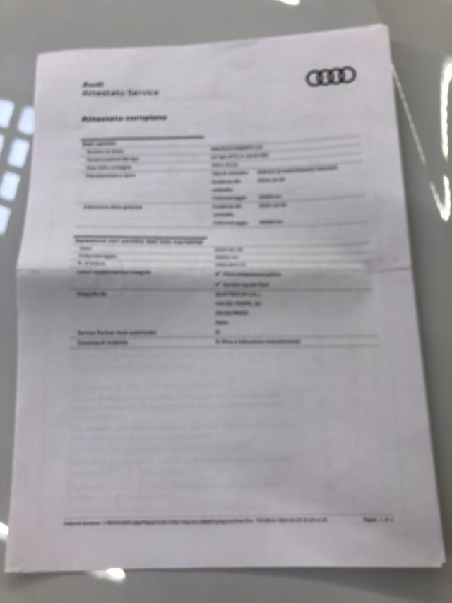 AUDI A3 usata, con Sensore di luce