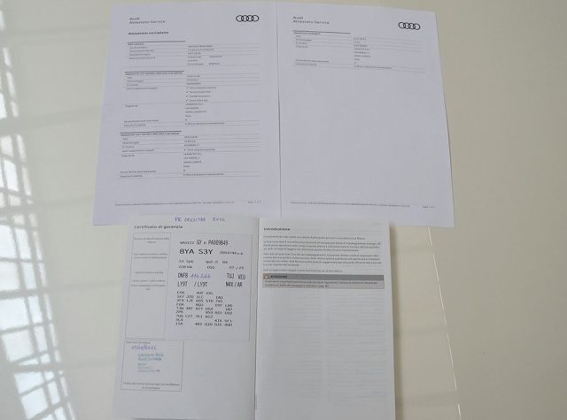 AUDI S3 usata, con Immobilizzatore elettronico