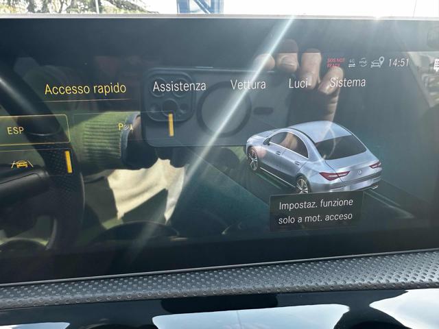 MERCEDES-BENZ CLA 180 usata, con Volante in pelle