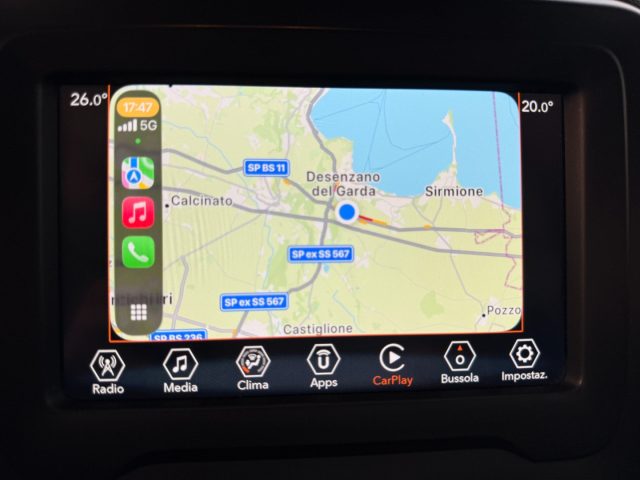 JEEP Renegade usata, con Fendinebbia